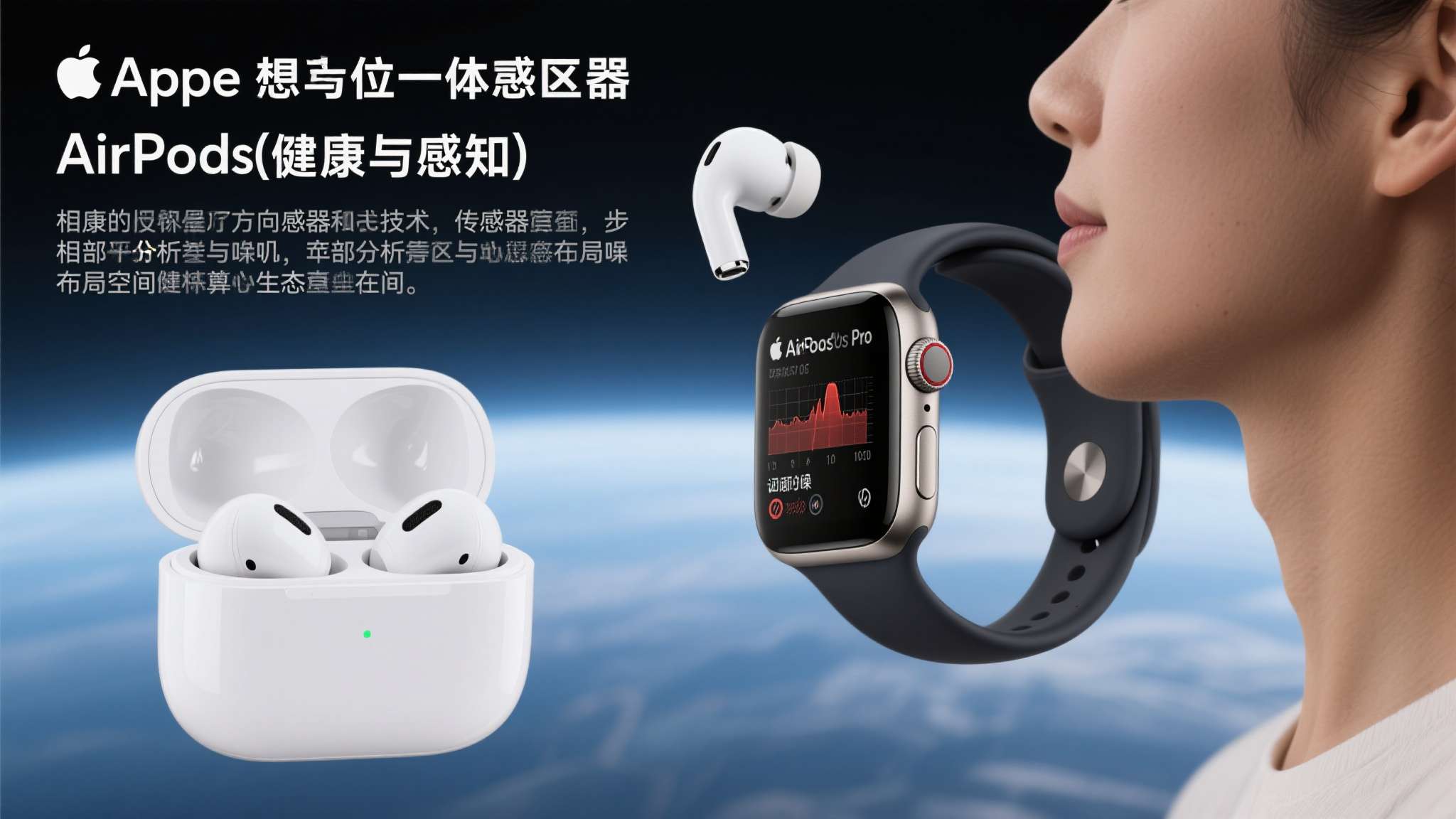 这一构想并非空穴来风。苹果一直致力于将传感器技术融入可穿戴设备，从Apple&nbsp;W